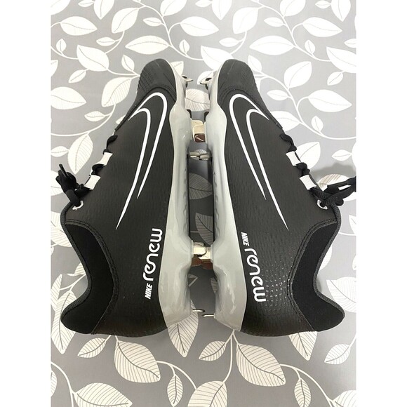 Nike Renew Hyperdiamond 4 Softball Cleats Size 9 Women Unisex Black Gray - Picture 6 of 11